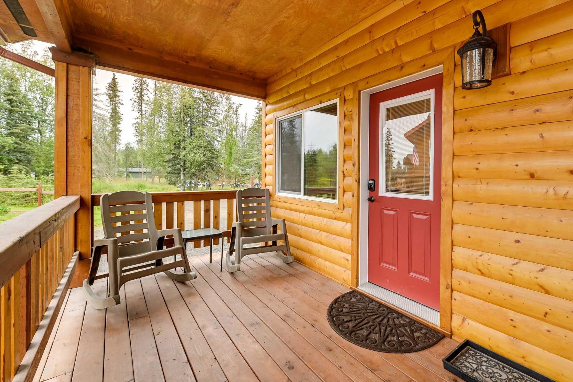 Fishermans Cabin In Soldotna Near Kenai River! Buitenkant foto