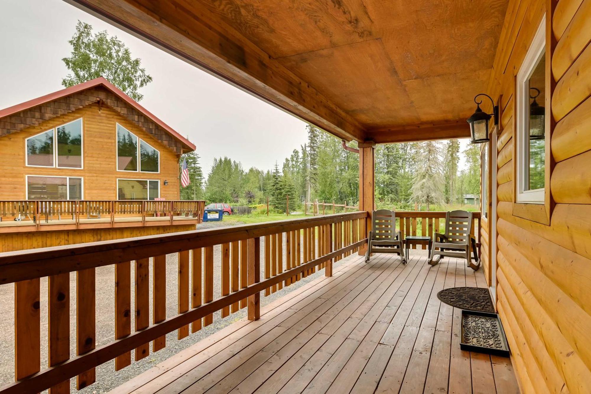 Fishermans Cabin In Soldotna Near Kenai River! Buitenkant foto