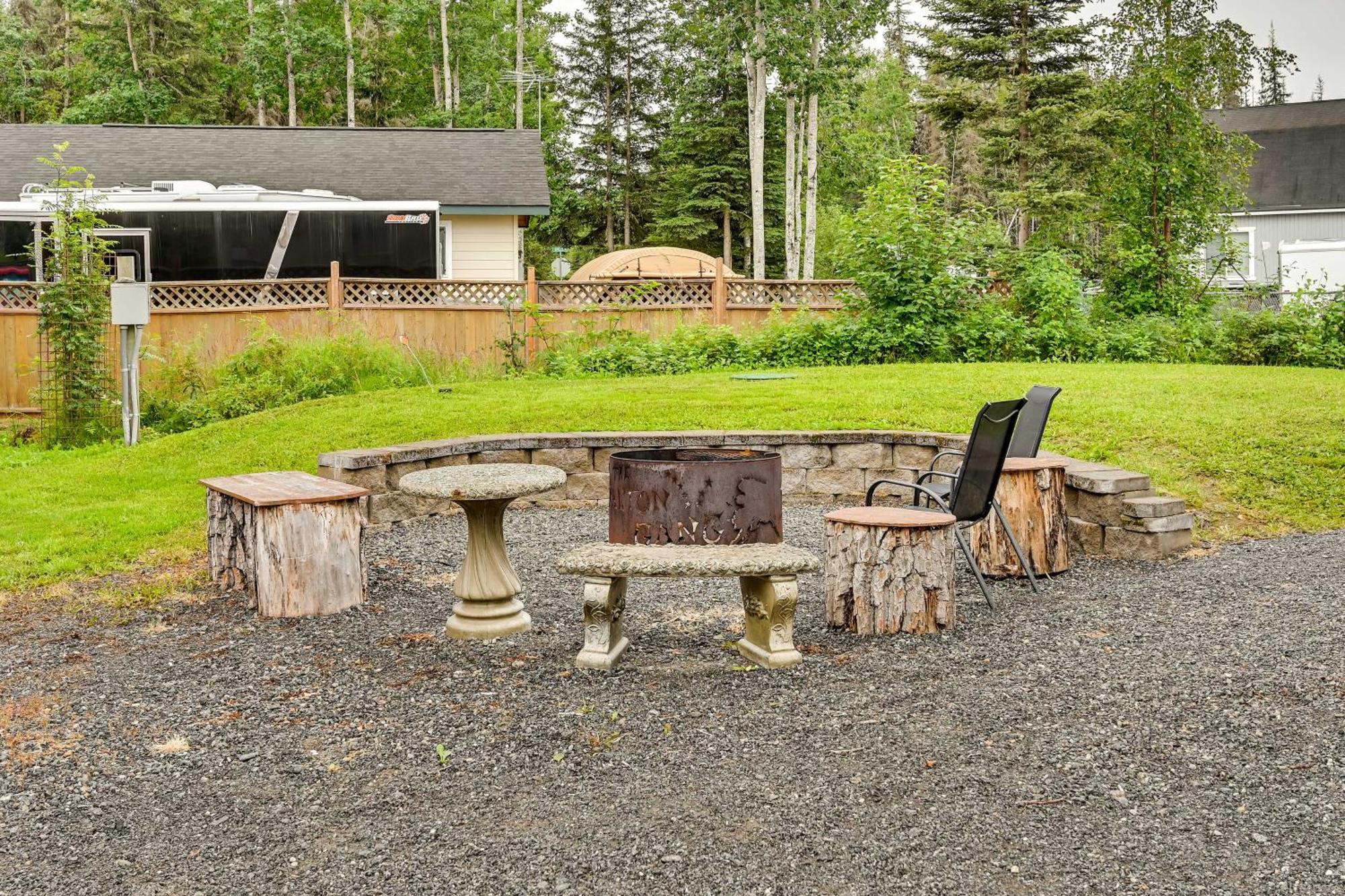 Fishermans Cabin In Soldotna Near Kenai River! Buitenkant foto